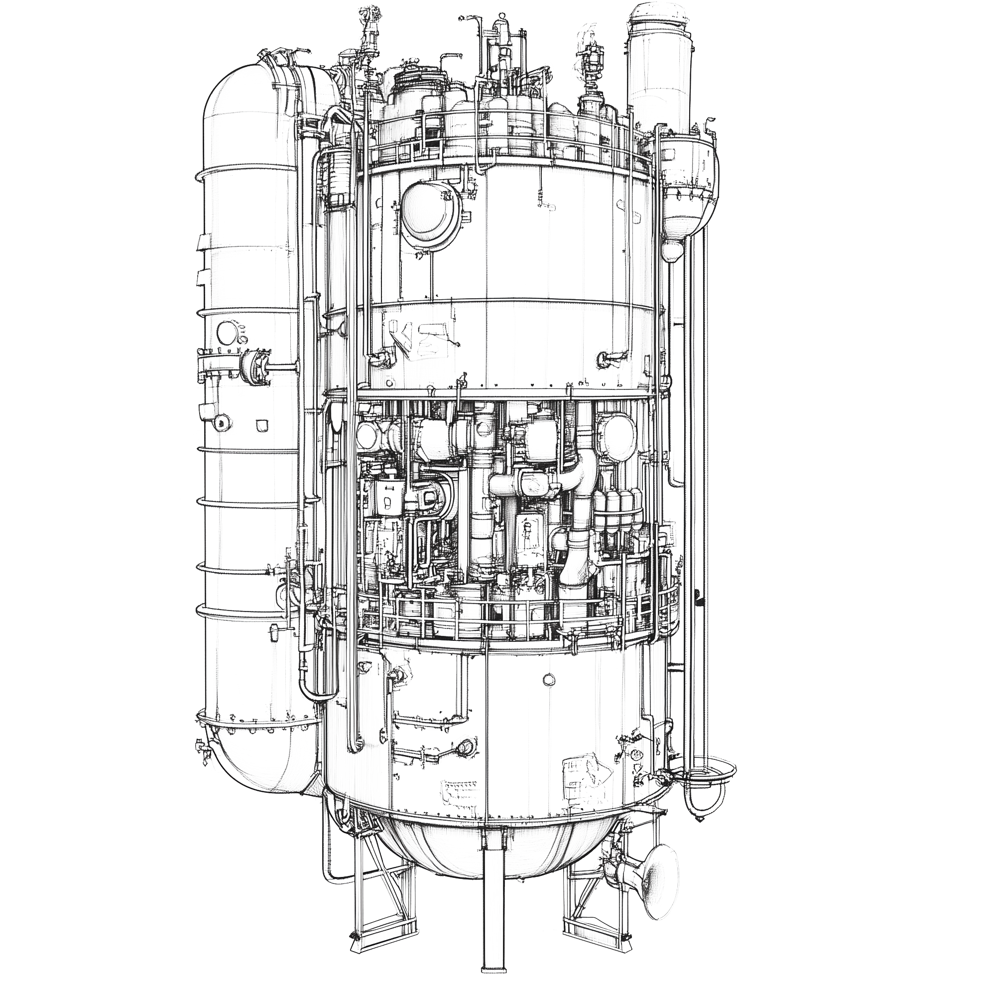 THORIUM FUEL CYCLE illustration